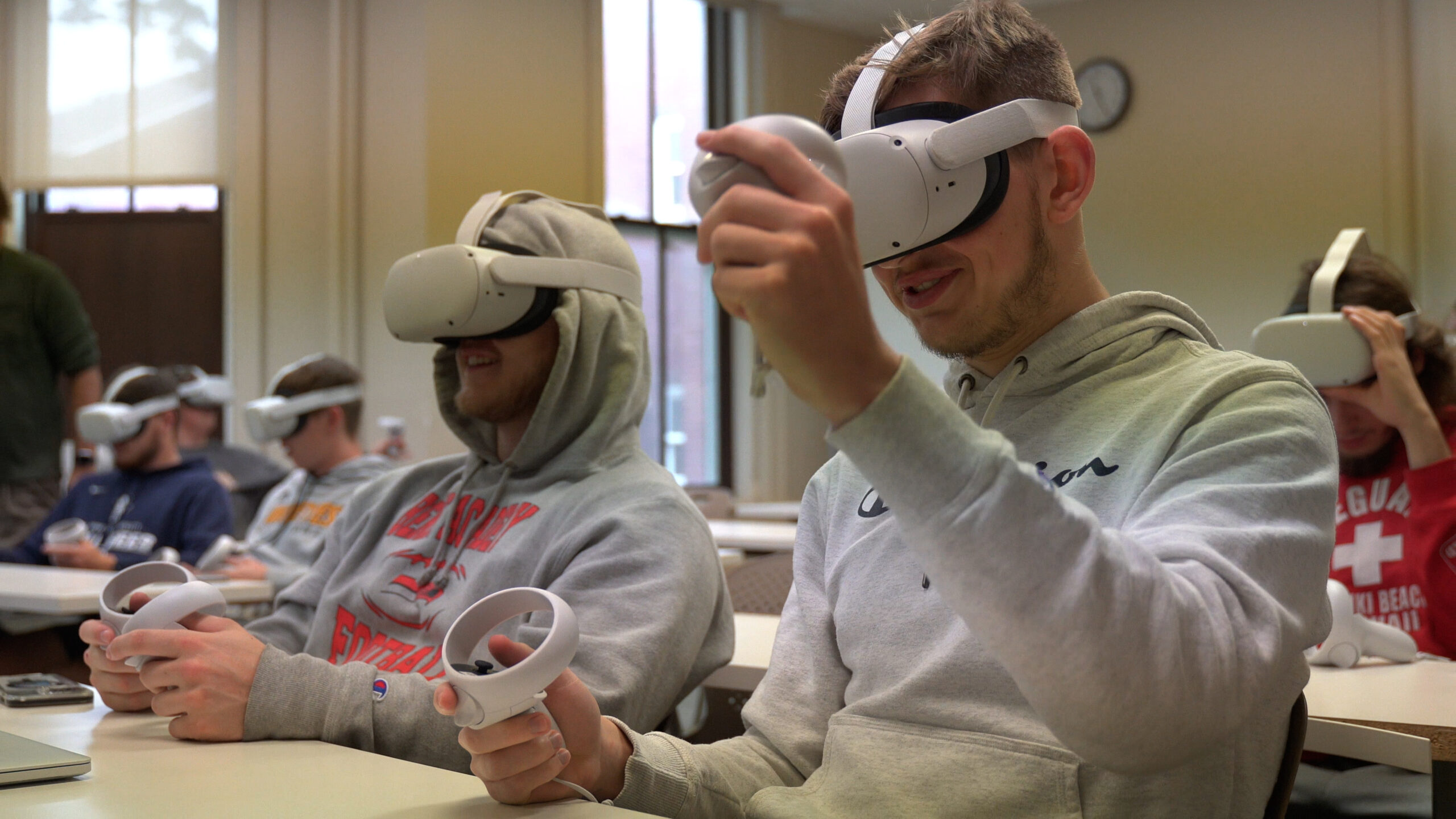 St. Ambrose Bees mingle with bison via VictoryXR partnership