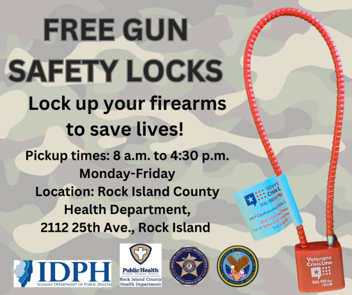 Rock Island County Health Department offers free gun locks