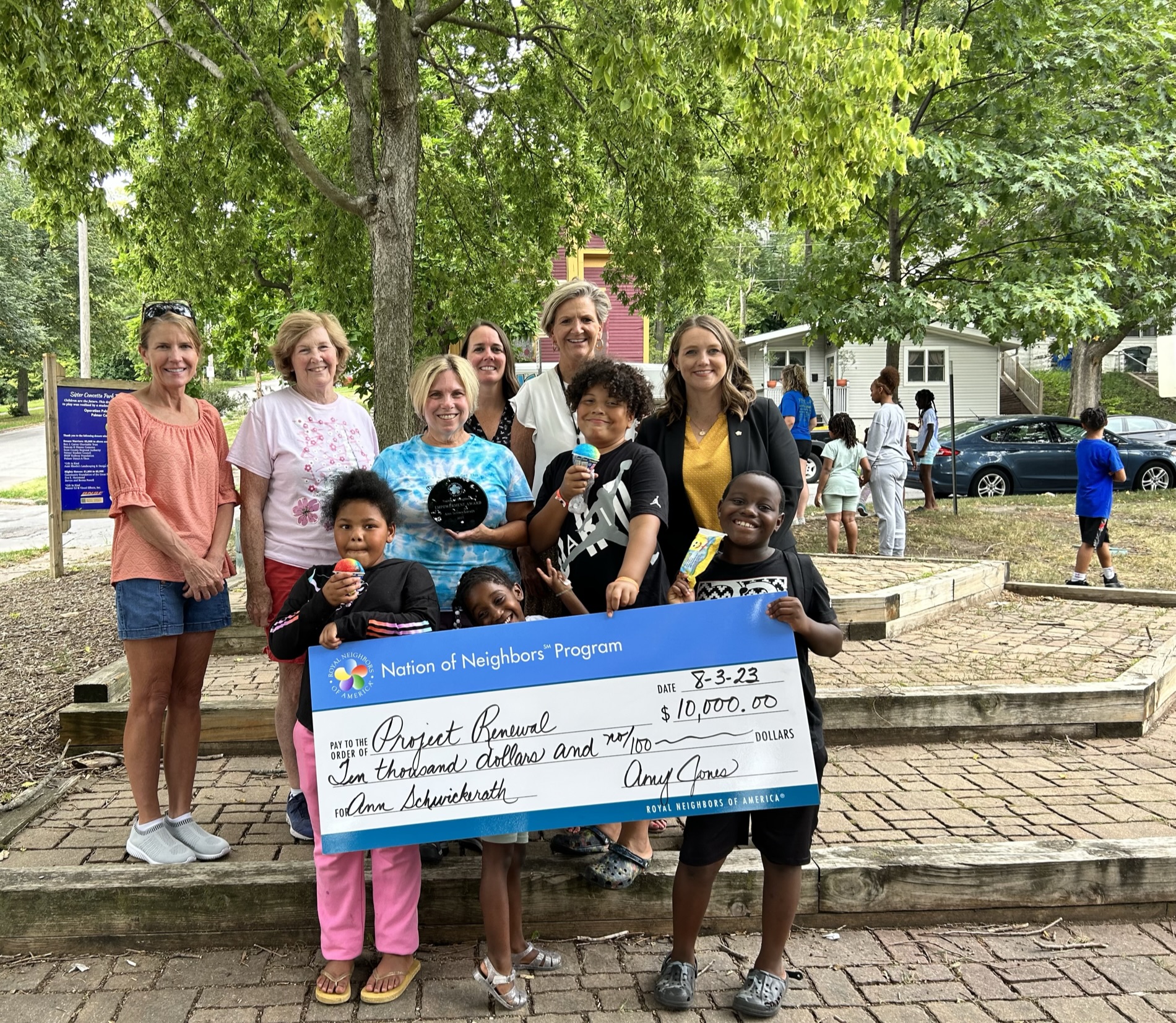 Royal Neighbors donates 30K to empower Nation of Neighbors